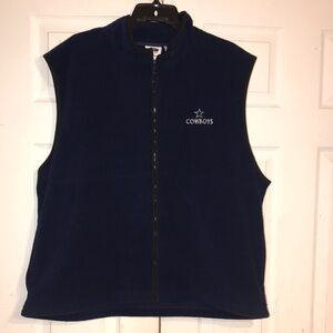 Unisex Sleeveless Vest with Cowboys Logo